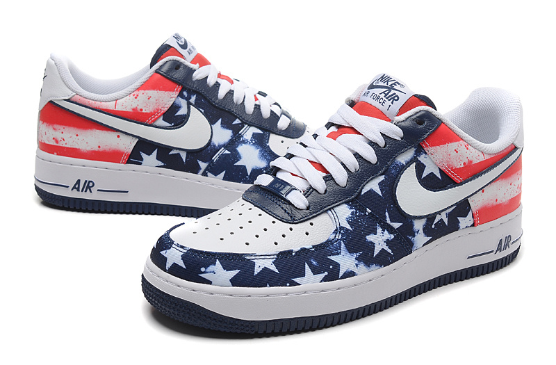 Nike Air Force 1 Low USA Indenpent Day Serie Sneaker - Click Image to Close